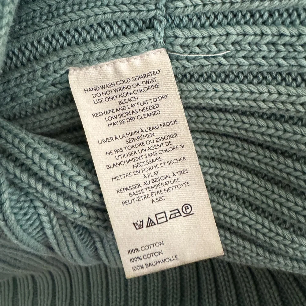 Free People Green Ribbed Sweater - Picture 3 of 9
